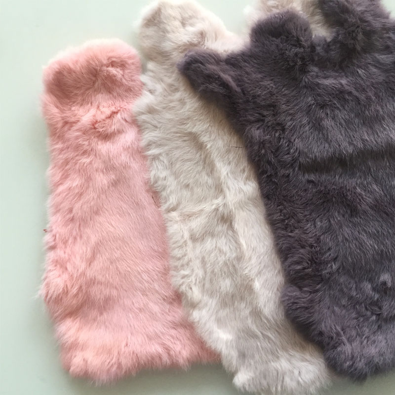 Home Textiles Sale - Разноцветный натуральный мех кролика распродажа цельный